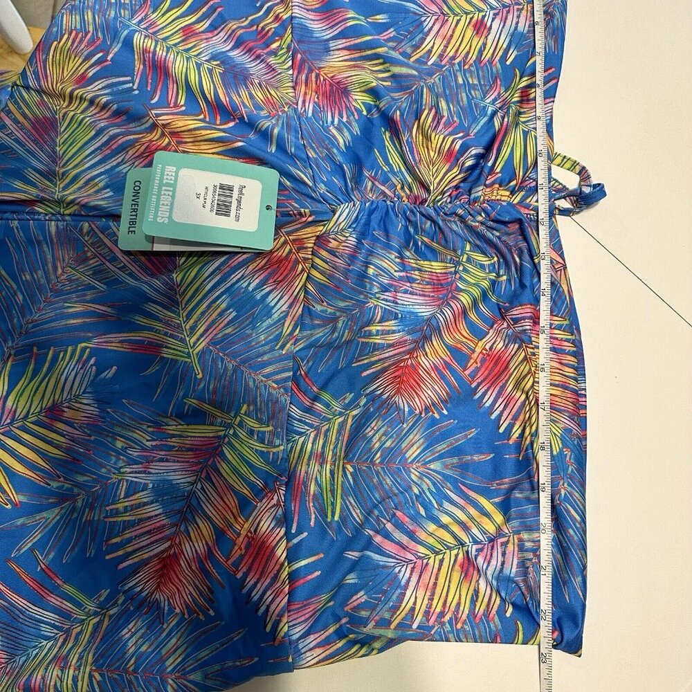 NWT Reel Legends womans 3x Keep-It-Cool Convertible Maxi Skirt Dress Coverup - Picture 4 of 8